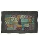 Designer patchwork Embroidery Cotton Wall Hanging Tapestry 20 By 33 Inches