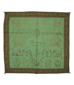 Lal Haveli Home Decor Hand Embroidery Work Cotton Wall Hanging Tapestry 36 Inches