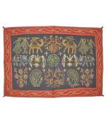 Home Decor Handmade Embroidered Cotton Wall Hanging Tapestry 24 By 36 Inches