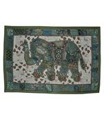 Vintage wall Decorative Handmade Embroiderd Elephant Work Designer wall Hanging