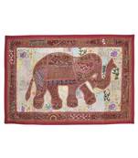 Lalhaveli Decorative Traditional Design Embroidery wall Hanging Tapestry
