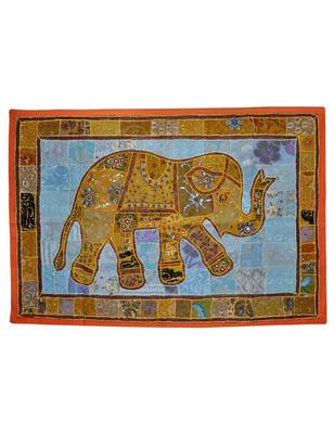 Ethnic wall Decorative Handmade Traditional Design Embroidered wall Hanging Tapestry 1