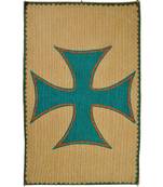 Lal Haveli Handmade patchwork Design Cotton Wall Hanging 53 X 34 Inch