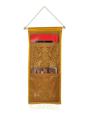 Lal Haveli wall Hanging Organizer New House Decorative 2 pockets 24 X 10 Inch 1