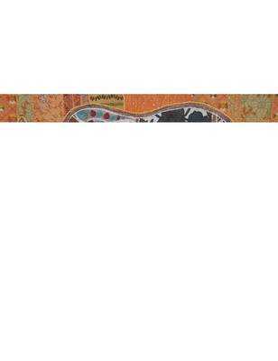 Traditional Elephant Work Embroidery Design Cotton patchwork Wall Hanging 2