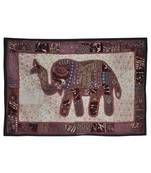 Ethnic Handmade Embroidery Design patchwork Cotton Wall Art Tapestry