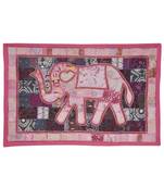 Handmade Decorative Embroidery Design patchwork Indian Cotton Wall Hanging