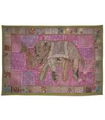 Rajasthnai Home Decoratoive patchwork Design Embroidery Work Cotton Wall Hanging