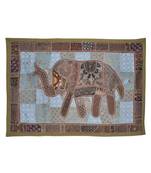 Home Decorative Traditional Design Elephant Work Tapestry wall Hanging