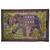 Ethnic Hand Decor Embroidery Design patchwork Cotton Elephant Tapestry