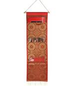 Lal Haveli House New Organizer Door Organizers wall Hanging Bags 34 X 10 Inch
