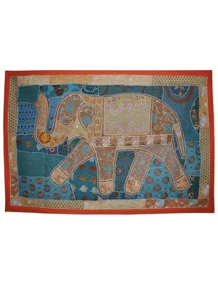 Handmade Elephant Work wall Hanging 1