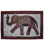 Indian Home Decorative Traditional Design patchwork And Sequin Wall Hanging