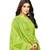 Parrot Green Chanderi Women's Palazzo Suit With Heavy Embroidered Dupatta