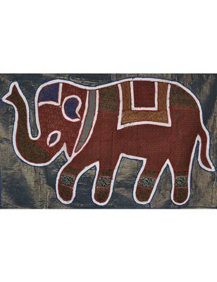 Vintage Animal wall Hanging Silk Tapestry Decorative wall Runner Valance 2