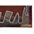 Vintage Animal wall Hanging Silk Tapestry Decorative wall Runner Valance
