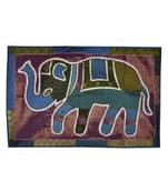 Ethnic House Wall D  cor Silk Wall Runner Hanging Tapestry 40 X 16 Inches