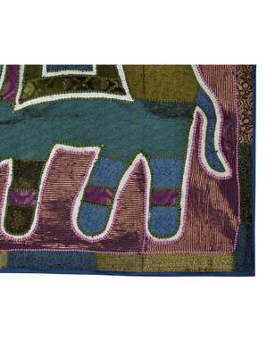 Ethnic House Wall D  cor Silk Wall Runner Hanging Tapestry 40 X 16 Inches 3