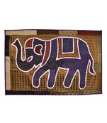 Vintage Home Decorative Elephant Design Silk wall Hanging Tapestry