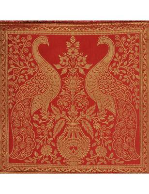 Lal Haveli All Occasion Gifts Silk wall Hanging Vintage Organizer 34 X 10 Inch 2