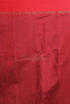 Yellow Hand Woven Blended Cotton Saree With Blouse 3