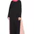Black Plain Crepe Abaya