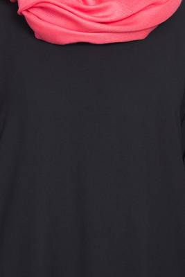 Black Plain Crepe Abaya 5