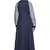 Navy Blue Plain Cotton Abaya