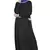 Black Plain Cotton Abaya