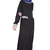 Black Plain Cotton Abaya