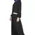 Black Plain Cotton Abaya