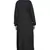 Black Plain Cotton Abaya