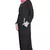 Black Plain Cotton Abaya