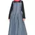 Light Blue Plain Cotton Abaya