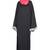 Black Plain Polyester Abaya
