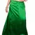 Green Satin Free Size Petticoat