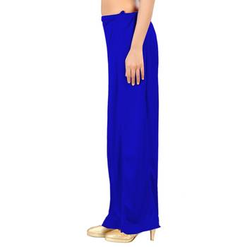 Royal Blue Satin Free Size Petticoat 3
