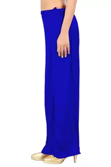 Royal Blue Satin Free Size Petticoat