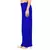 Muhenera Royal Blue Satin Free Size Petticoat