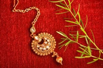 Designer Bridal Maang Tikka for wedding and Special Occasions 2