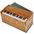Harmonium Teak Wood, 9 Stop- 5 Main & 4 Drone, 3   Octave, Coupler, Natural Wood Color, Gig Bag, Bass/Male Reed- 440 Hz