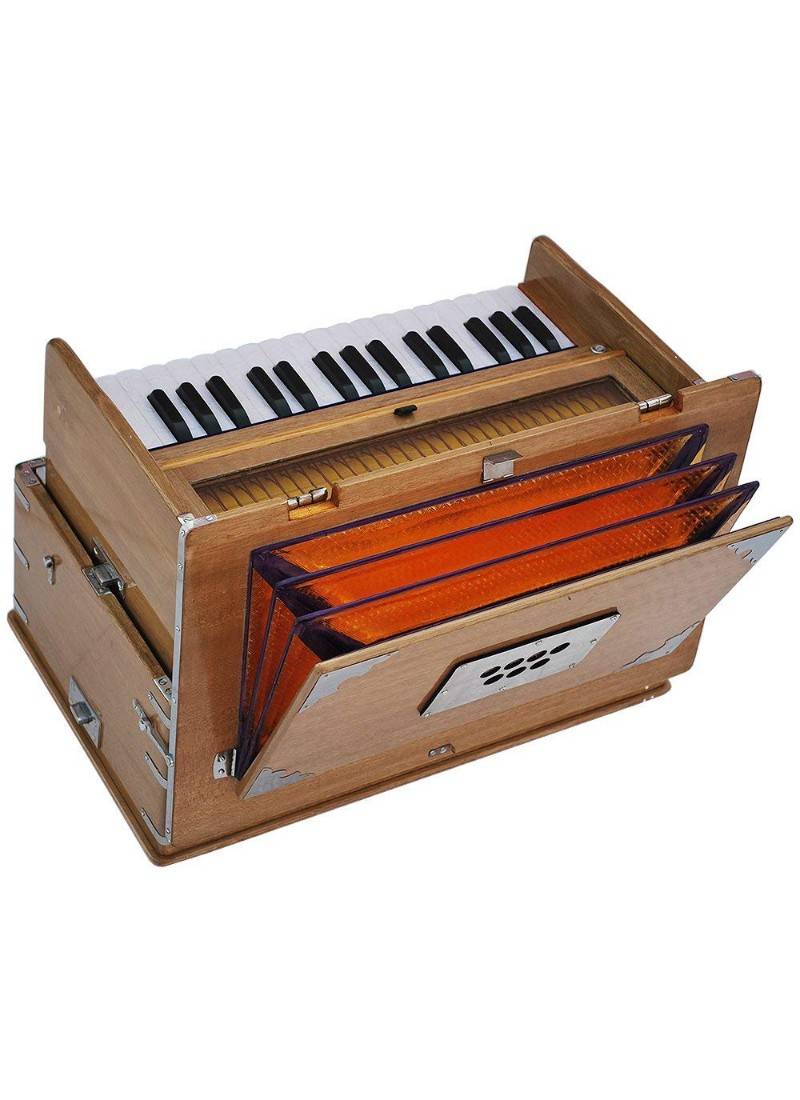 Safri Harmonium 2 OctavePortable, Traveler, Baja, 4 Stops (2 Drone