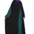 Black Plain Crepe Abaya