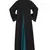 Black Plain Crepe Abaya