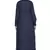 Navy Blue Plain Cotton Abaya