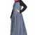 Light Blue Plain Cotton Abaya