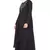 Black Plain Crepe Abaya
