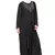 Black Plain Crepe Abaya