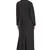 Black Plain Crepe Abaya