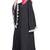 Black Plain Polyester Abaya